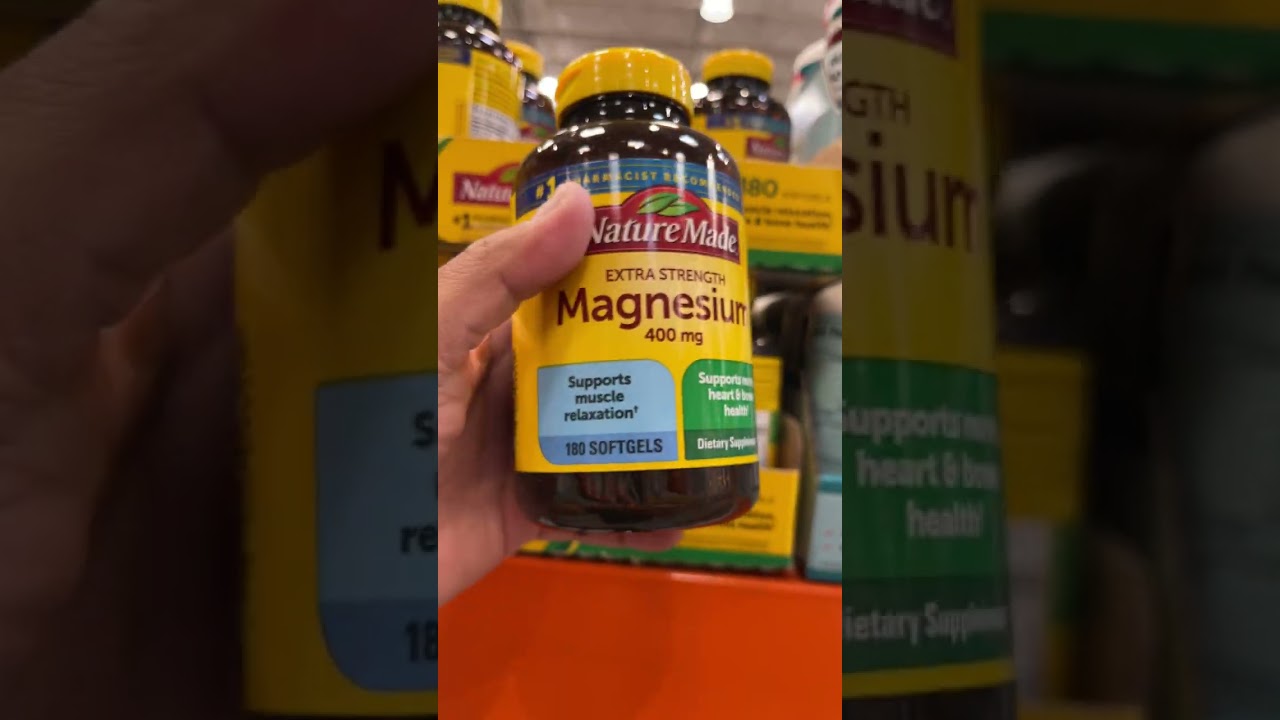 "NATURE MADE MAGNESIUM 400 MG" on SALE in Costco (Exp. JUNE 11, 2023) #costco
