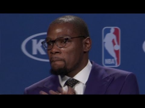 Kevin Durant in tears: Mom is the 'real MVP'
