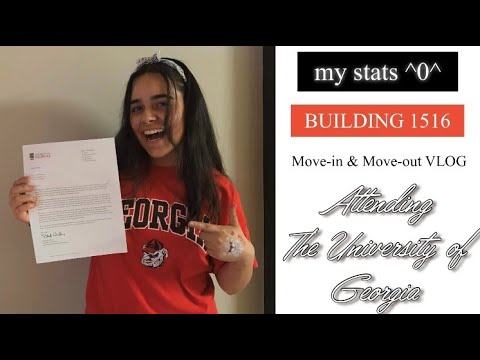 How I got into UGA with *LOW* test scores// FIRST SEMESTER RECAP// Move-in & Move-out VLOG