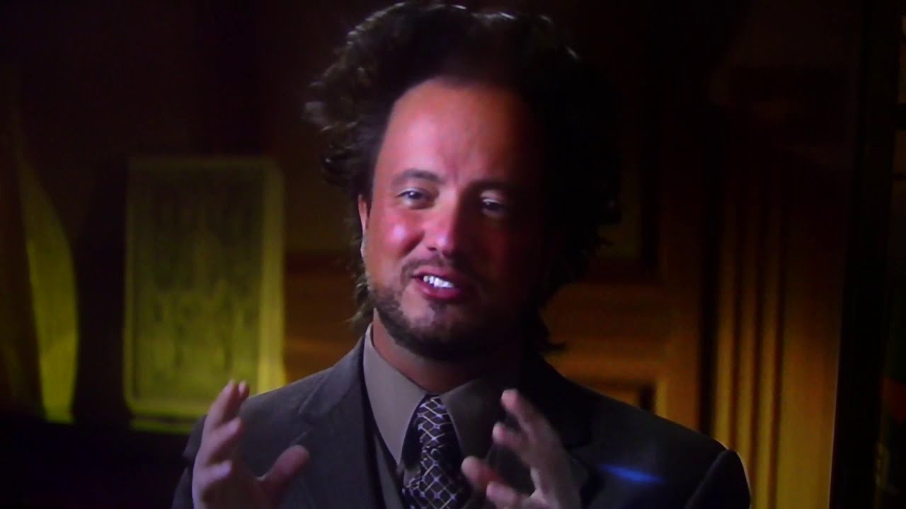 Legendary Giorgio Meme found in "The Visitors"