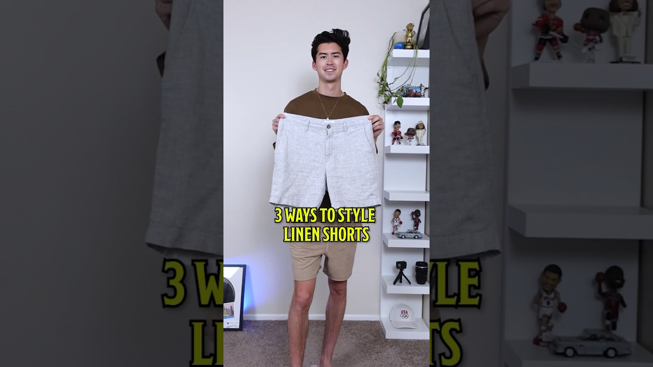 3 Ways To Style Linen Shorts