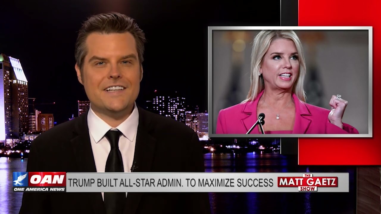 "Pam Bondi is the best attorney general Donald Trump has had by a factor of 10,000" Says Matt Gaetz
