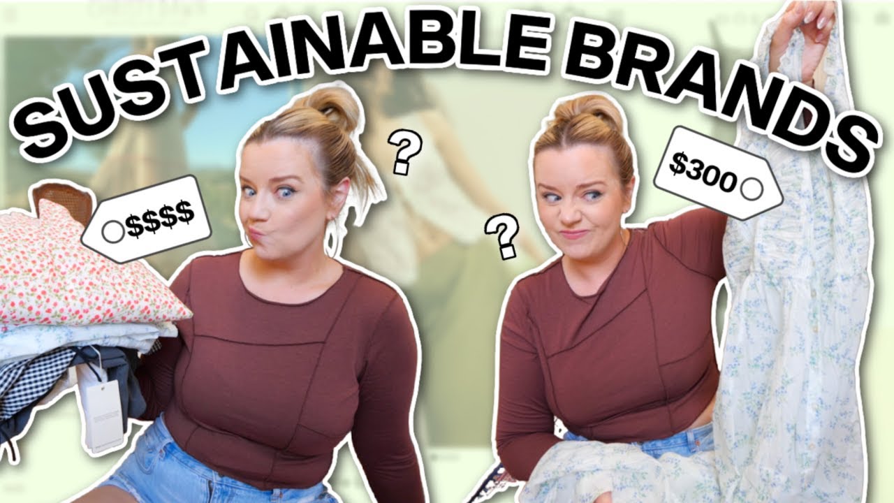 i spent a small fortune on SUSTAINABLE brands (so you don't have to)