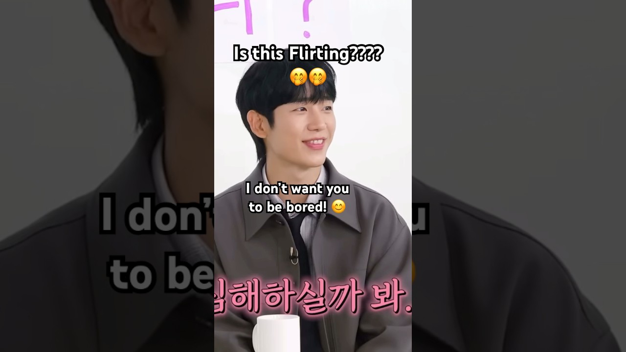 Hae-in sweetness is such a flirting! 😁🤭 #haein #JungHaeIn #LoveNextDoor #JangDoYoun #정해인