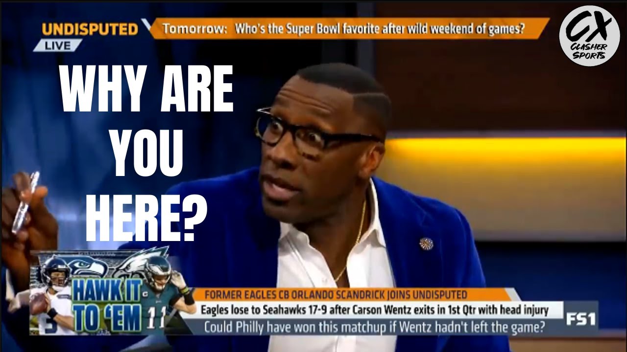 Shannon Sharpe **THROWS SHADE** At Orlando Scandrick and Will Cain