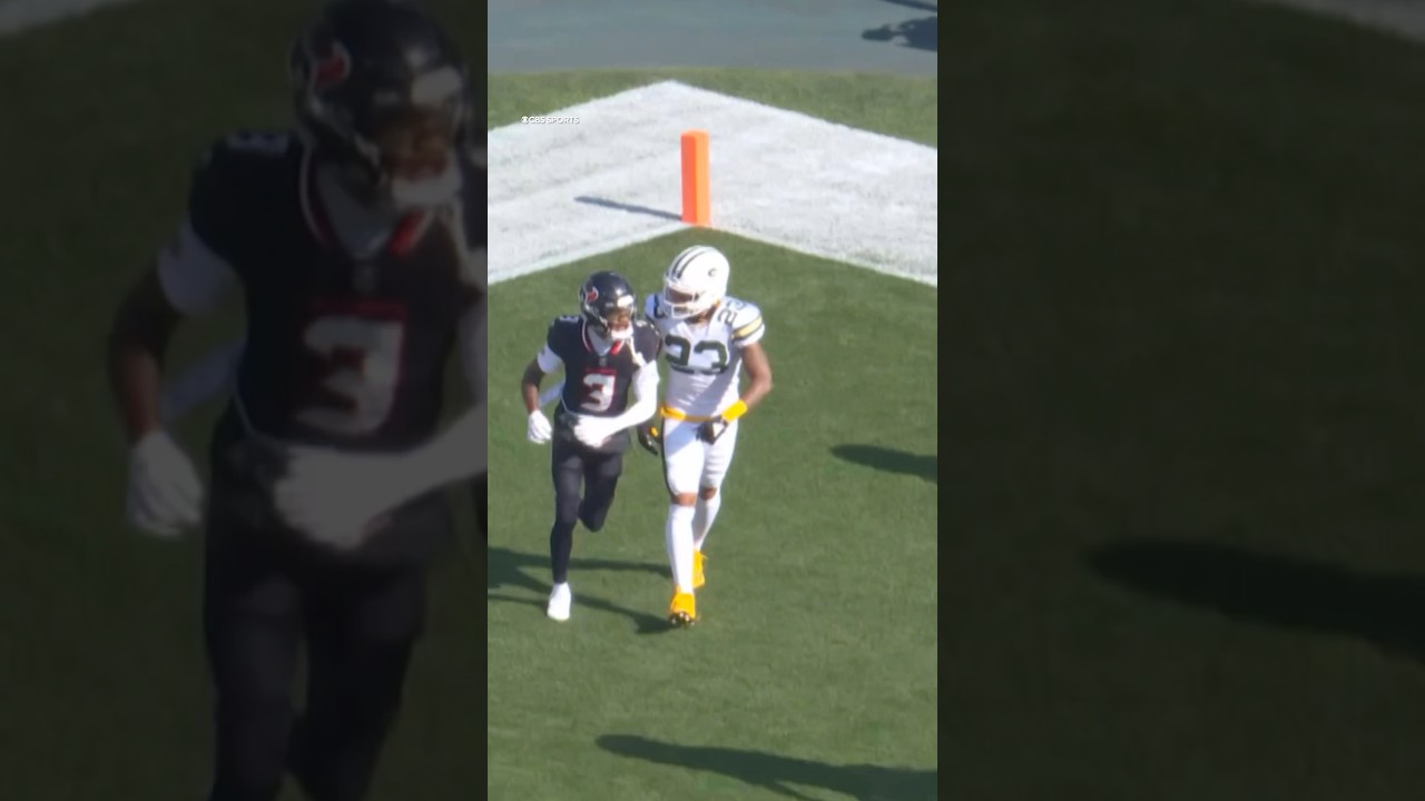 Jaire Alexander was on one all day against the Texans 😈