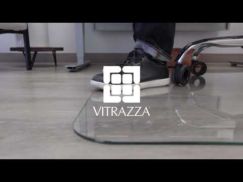 Unboxing and Setting Up a Vitrazza Glass Office Chair Mat