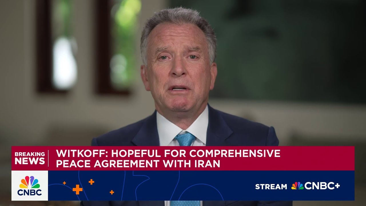 Watch CNBC's full interview with Special Envoy for Peace Missions Steve Witkoff