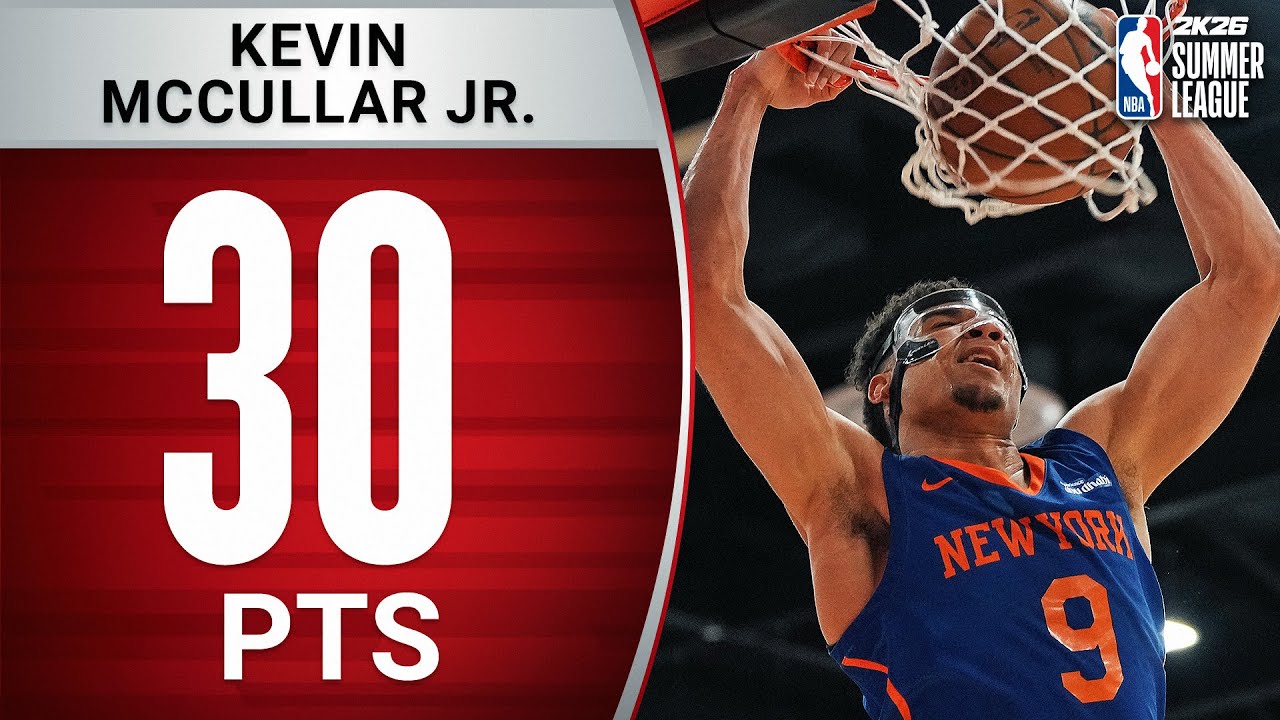 Kevin McCullar Jr. GOES OFF For 30 Points In Summer League! | July 13, 2025