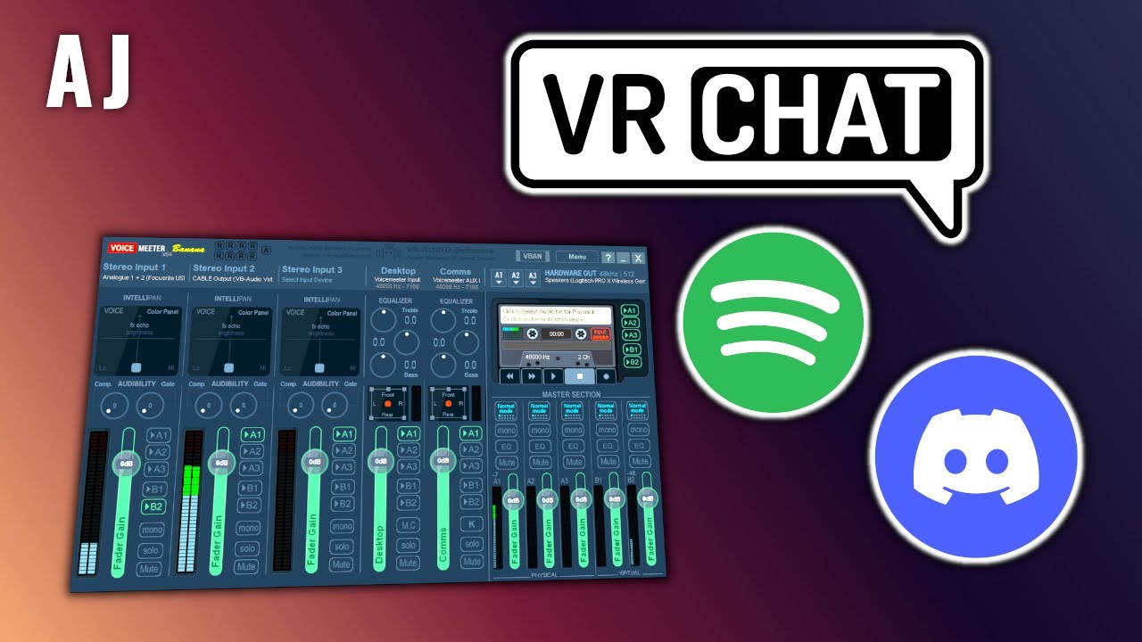 How To Easily Setup Voicemeeter for Discord and VRChat