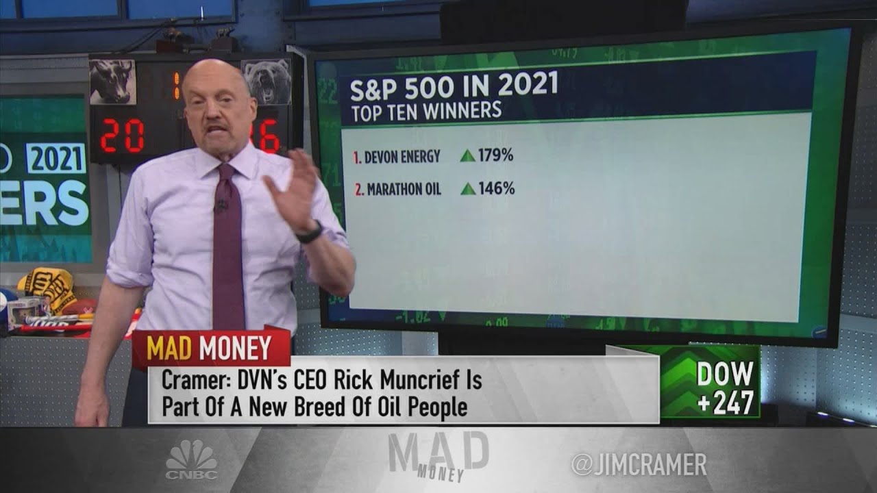 Jim Cramer: 2021 winner Marathon Oil may have a big 2022 in store too