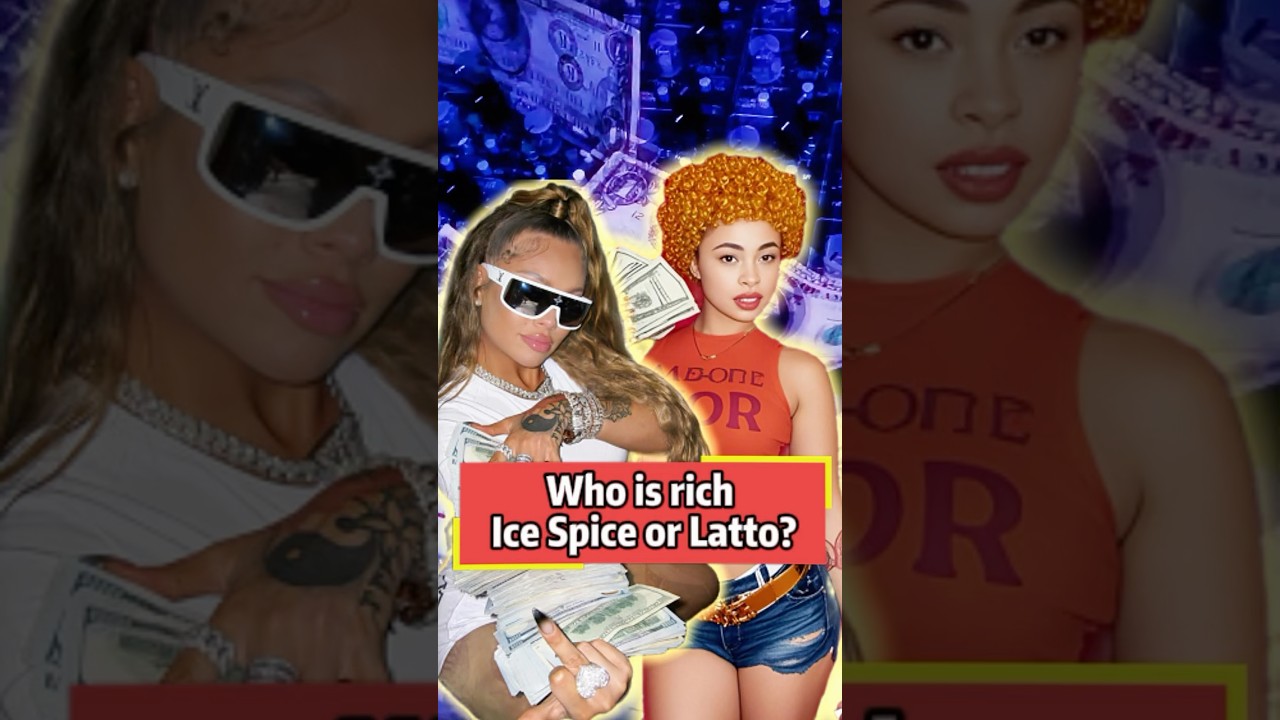 Who is rich, Ice Spice or Latto#IceSpice #Latto