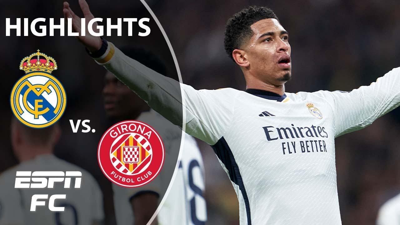 🚨 REAL MADRID DESTROYS GIRONA 🚨 Jude Bellingham scores 2 goals in win | LALIGA Highlights | ESPN FC