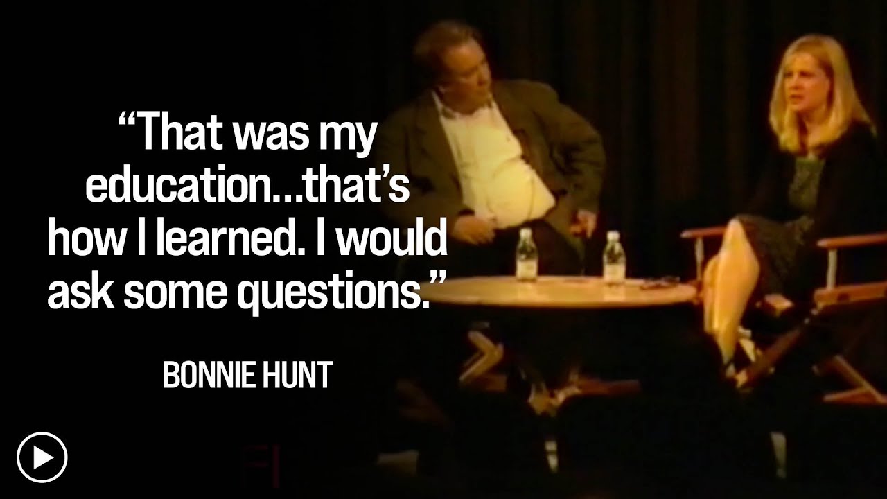 Bonnie Hunt on how she learned filmmaking from her collaborators
