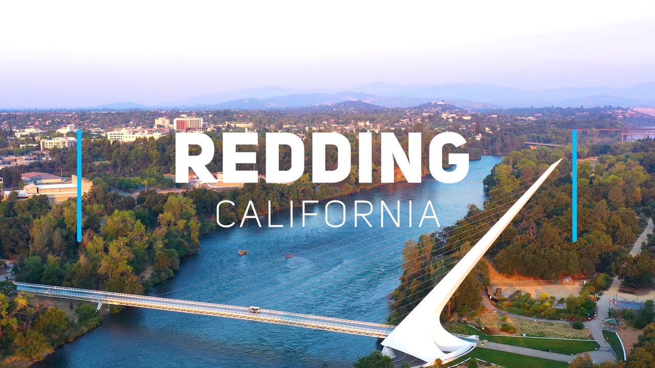 Redding, California | 4K drone video