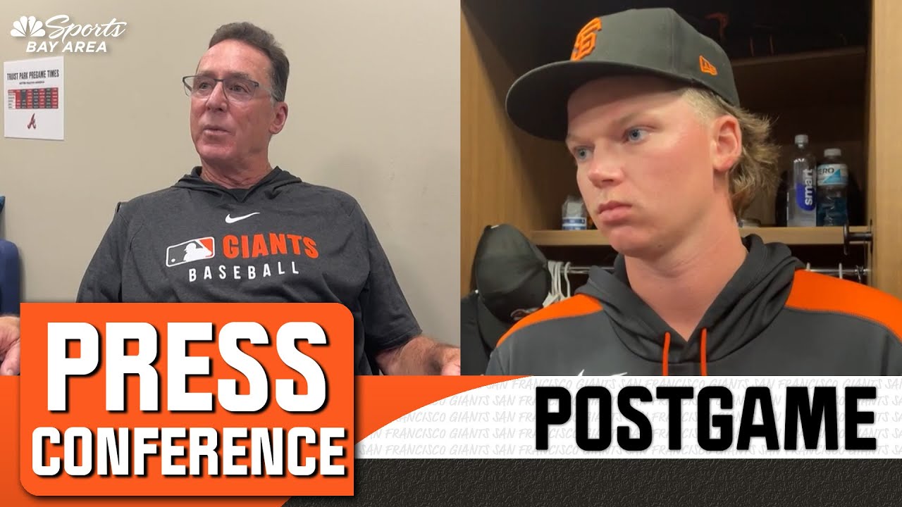 Bob Melvin, Hayden Birdsong react to Giants’ loss vs. Braves | NBC Sports Bay Area