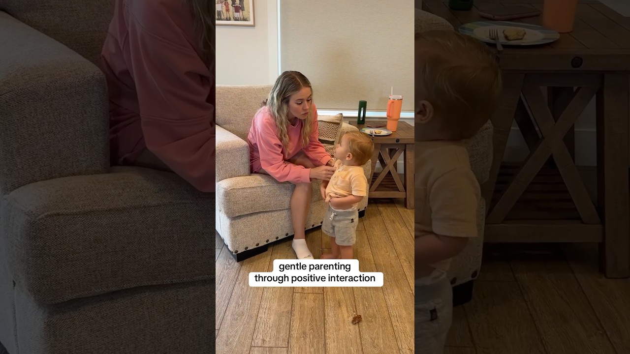 Gentle Parenting Through Positive Interaction #gentleparenting #parenting #parentingtips #momlife