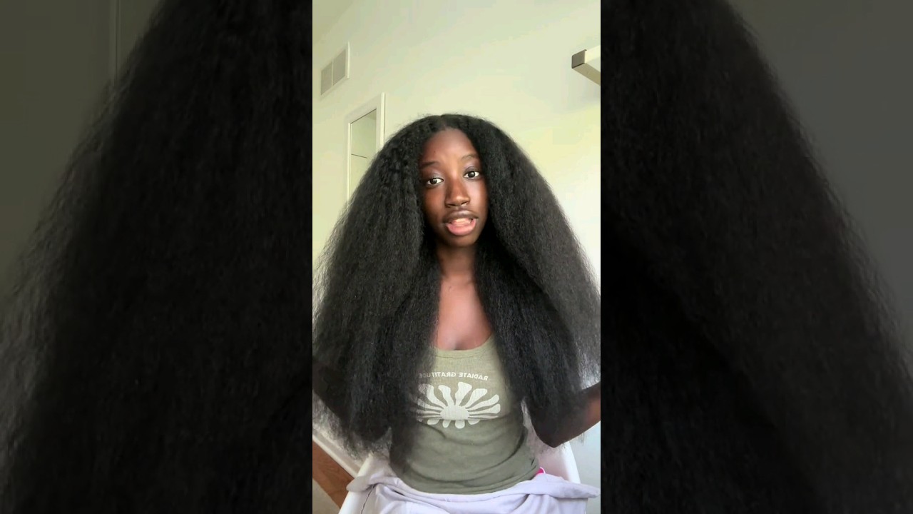 Black Women Do not have long hair 🤷🏾♂️ #100shorts2024 #shorts #blackwoman