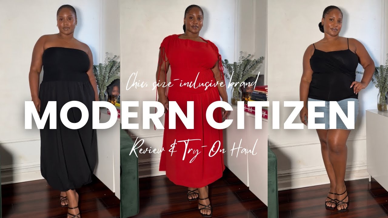 CHIC FALL FINDS FOR PLUS & MID SIZE GIRLIES | modern citizen honest review & try-on haul