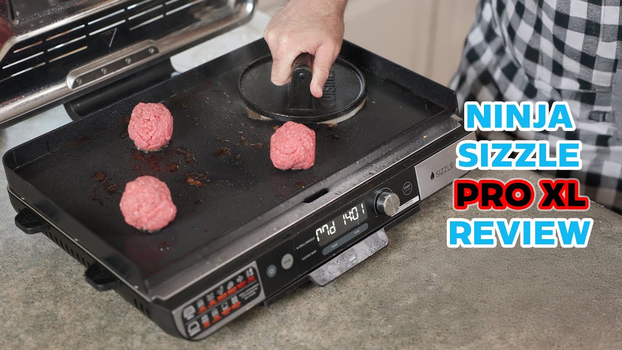 Ninja Sizzle Pro XL Griddle & Grill Review | Real Cooking Tests!