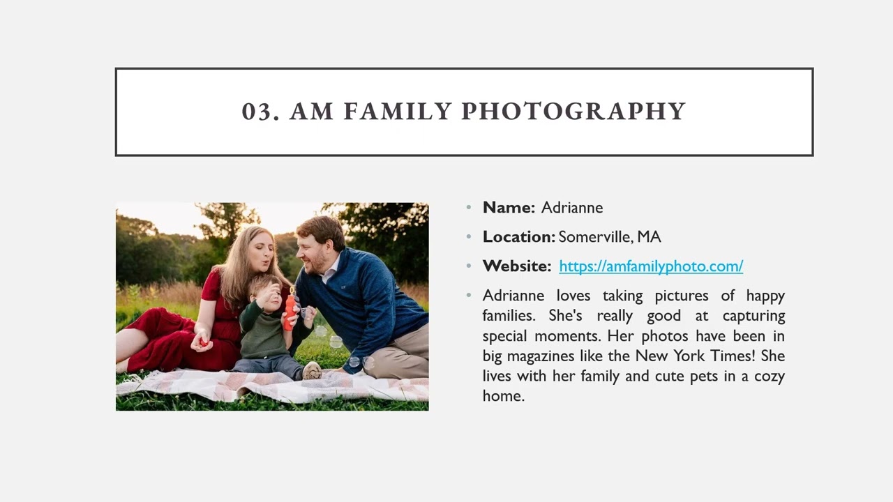 Top 15 Family Photographers Near Me in The USA