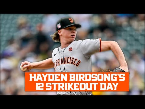 Hayden Birdsong Sets Giants Strikeout Record at Coors Field | San Francisco Giants Highlights