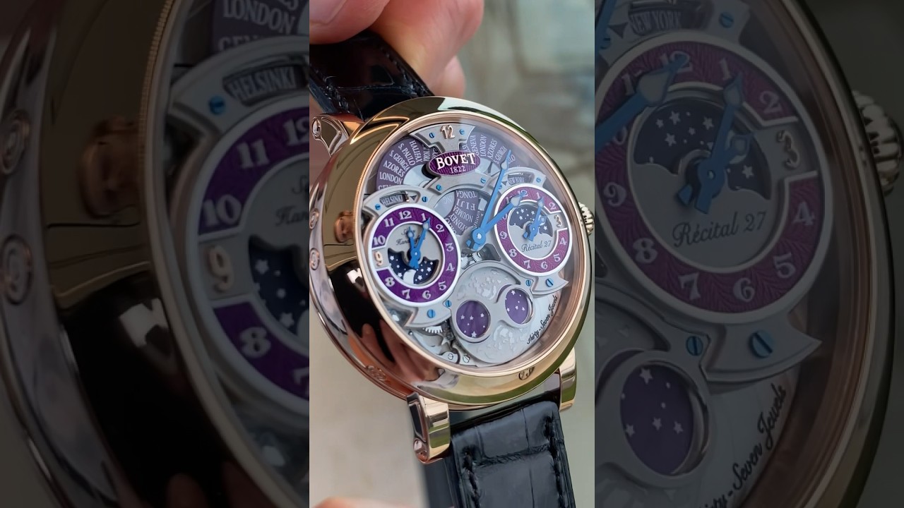 FORGET PATEK PHILIPPE: Bovet Recital 17, true #hautehorlogerie