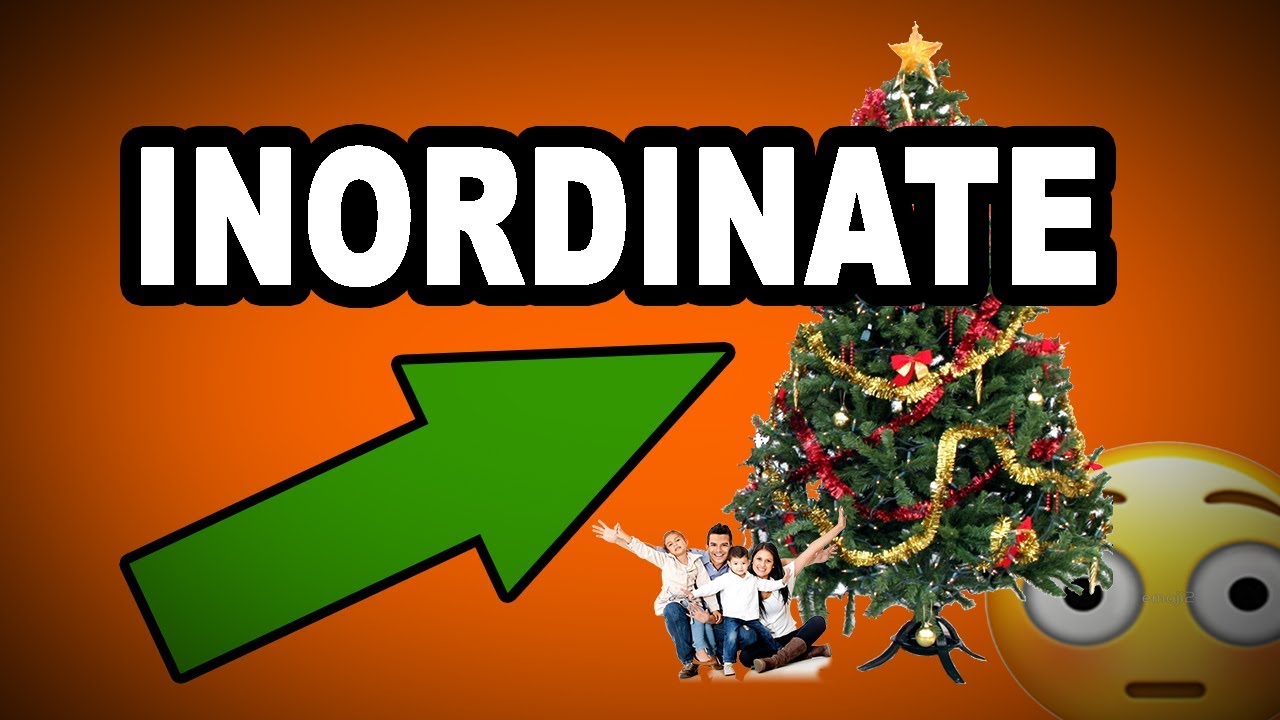Learn English Words: INORDINATE - Meaning, Vocabulary with Pictures and Examples
