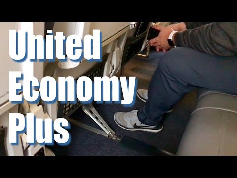 Economy Plus Seating on United Airlines Review