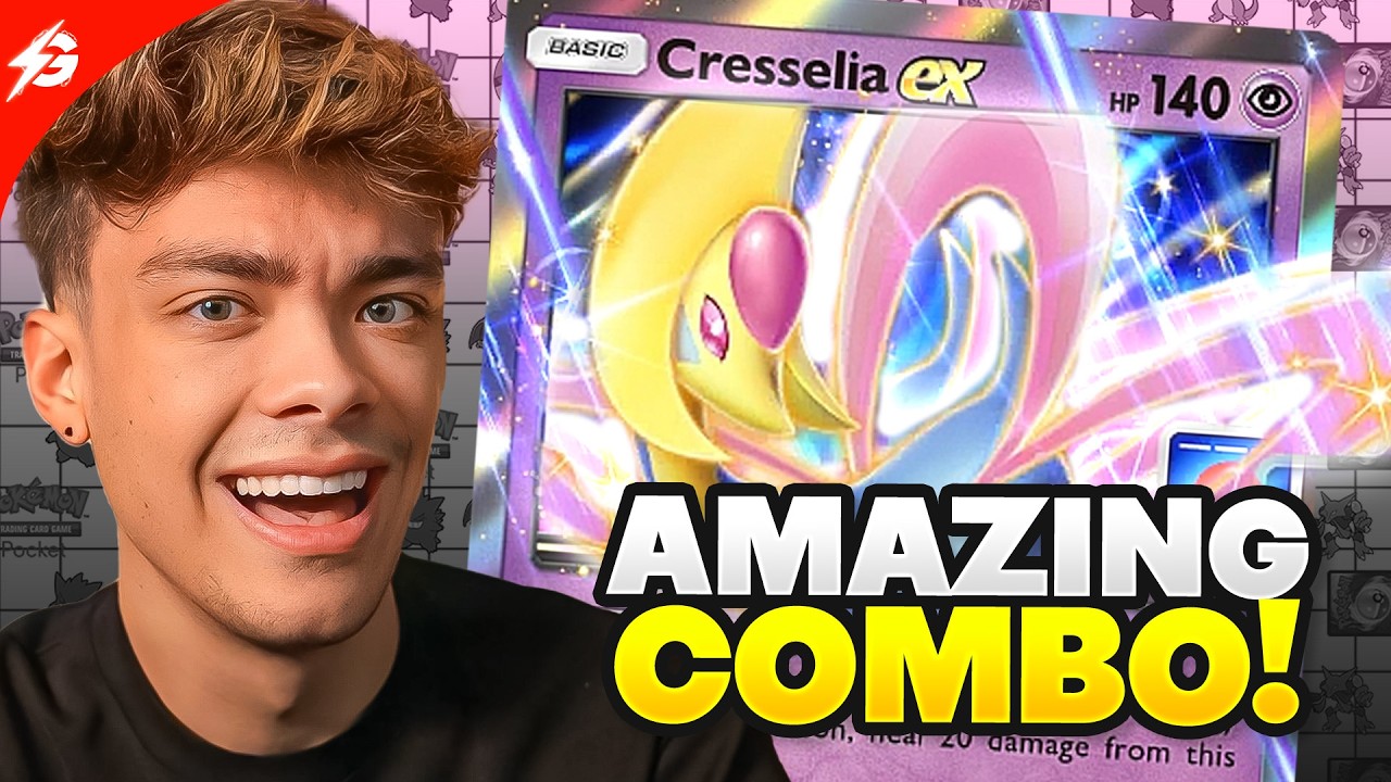 Cresselia is SO BEEFY! This Deck is BETTER Than EXPECTED! Pokemon TCG Pocket
