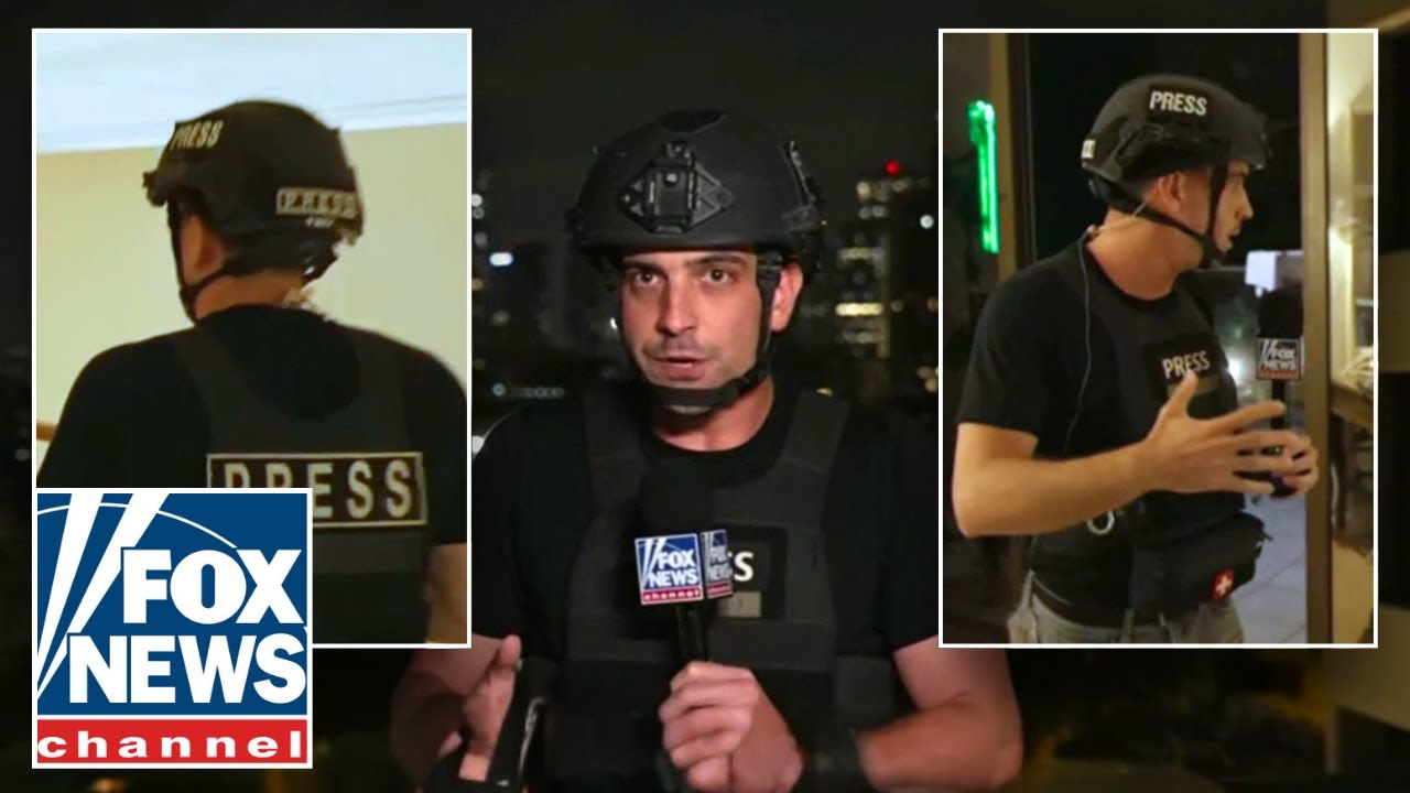 'TAKE COVER': Sirens sound off as Yingst reports from Tel Aviv