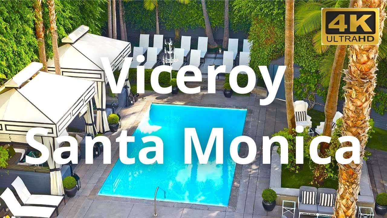 Viceroy Santa Monica Hotel - 4K Luxury Resort Tour, Los Angeles September 2023