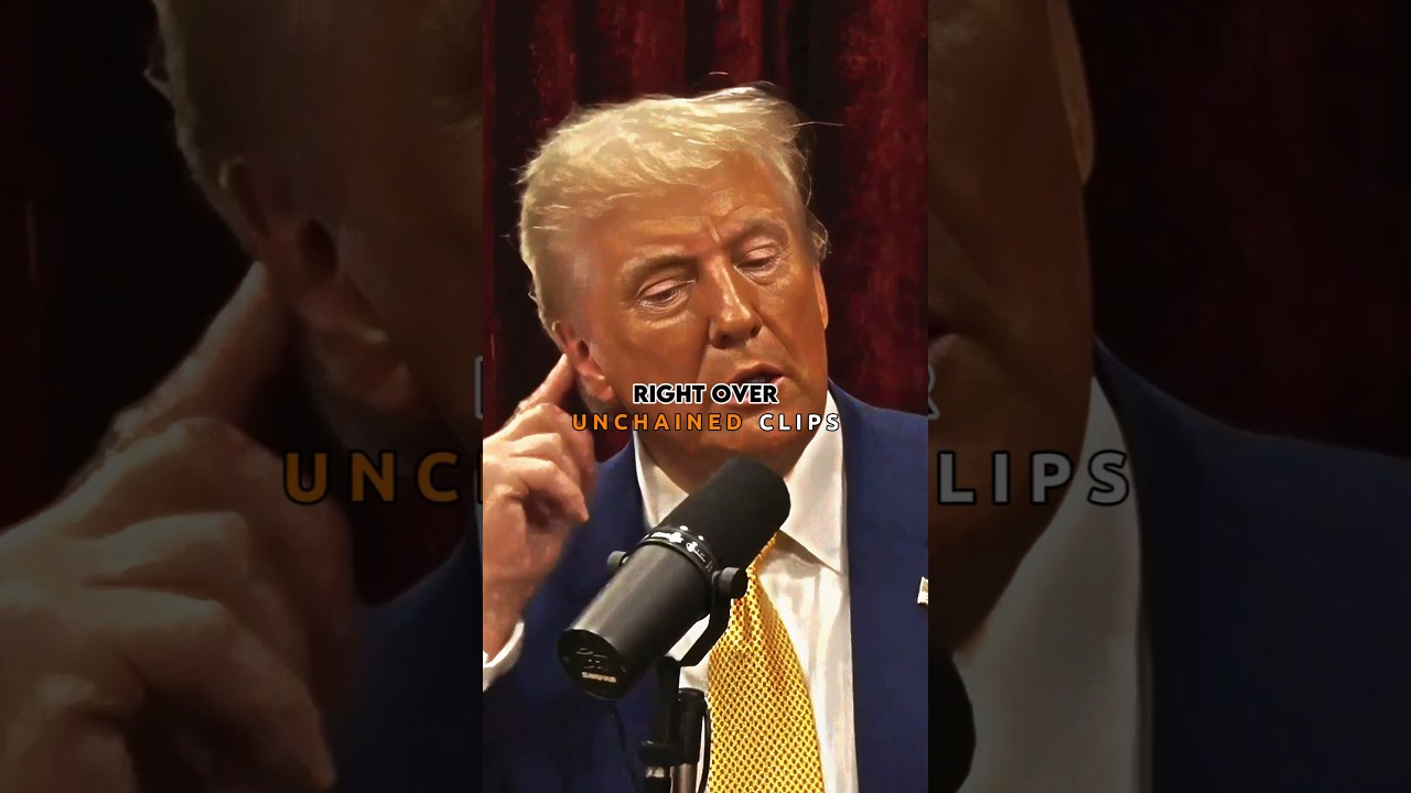 Trump Showing Off His Ear Scar