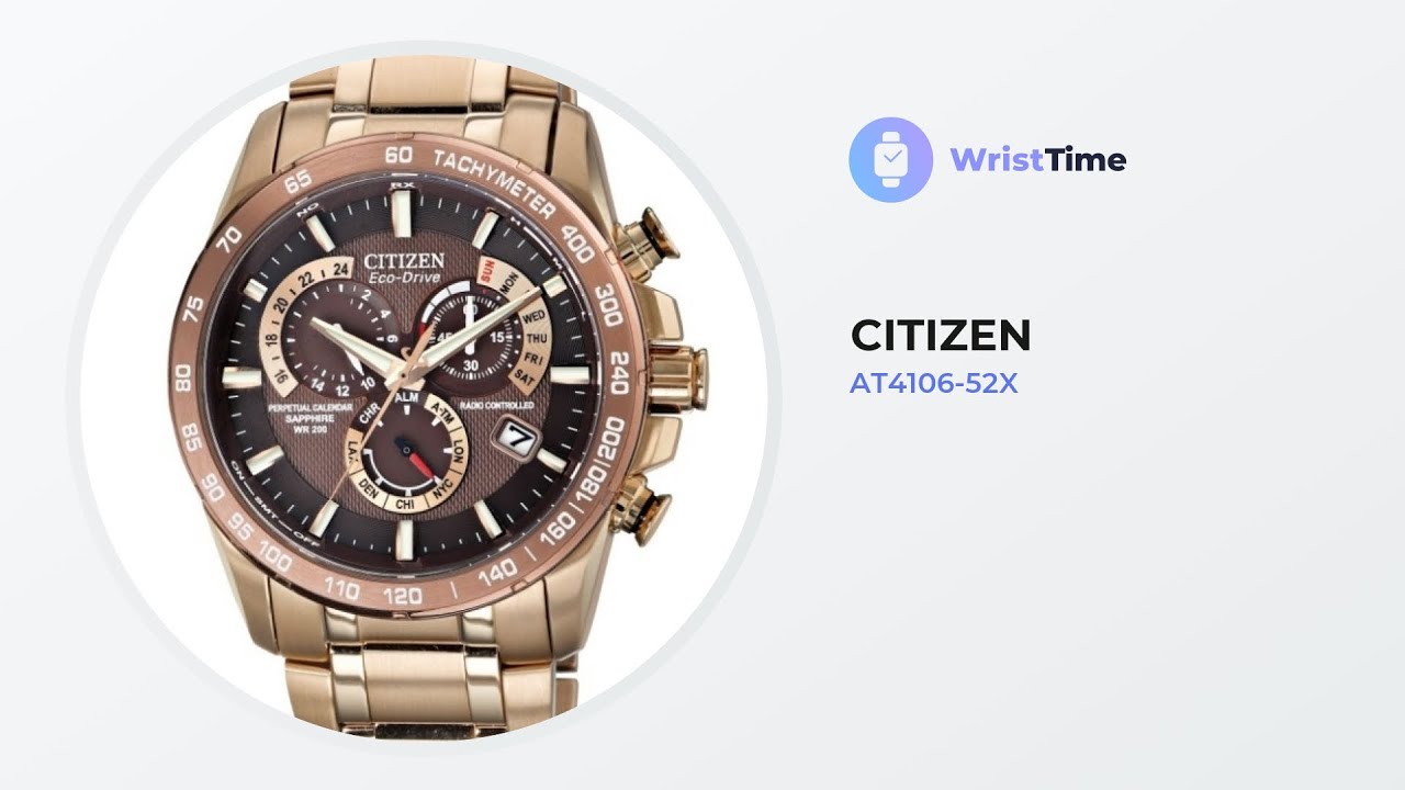 Modern Citizen AT4106-52X Ladies’ Watches Features & Functions