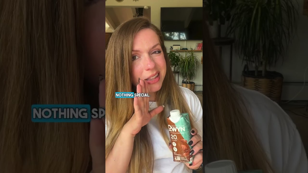 DIETITIAN Reviews OWYN Protein Shakes in 90 seconds 🌱