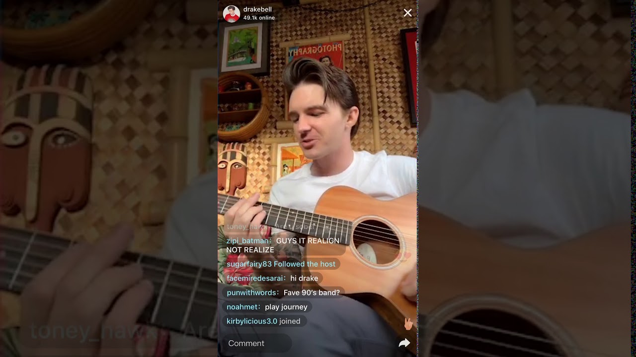 Drake Bell sings Stacey’s Mom