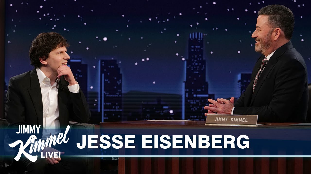 Jesse Eisenberg on Feeling Too Guilty to Vacation, Being an Anxious Kid & Working with Kieran Culkin