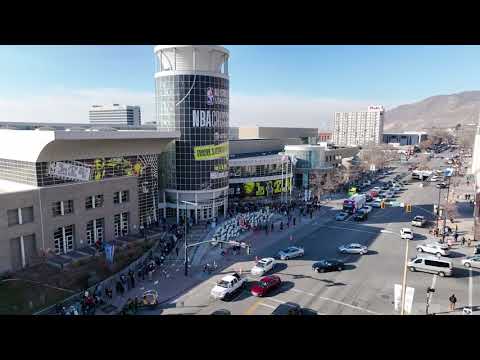 Salt Palace Convention Center Aerial Tour