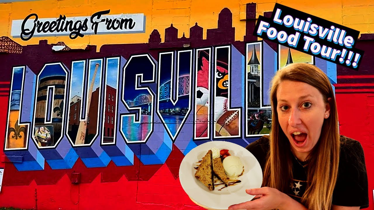 The BEST of Louisville FOOD TOUR! (burgers, hot browns, derby pie and more)