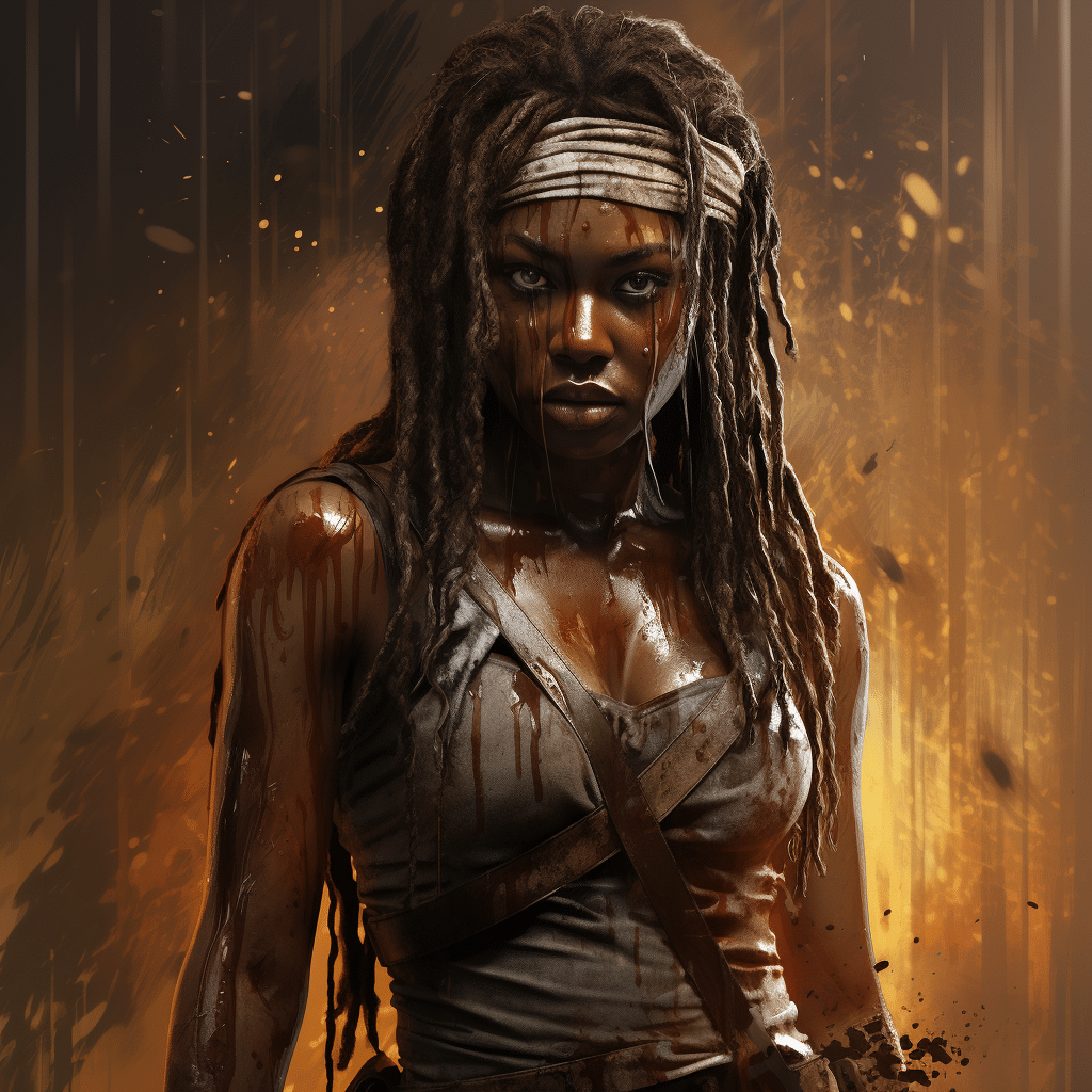 michonne walking dead