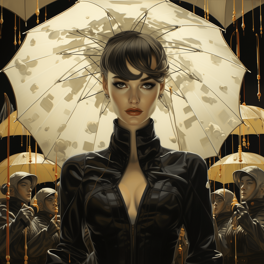 under the queens umbrella