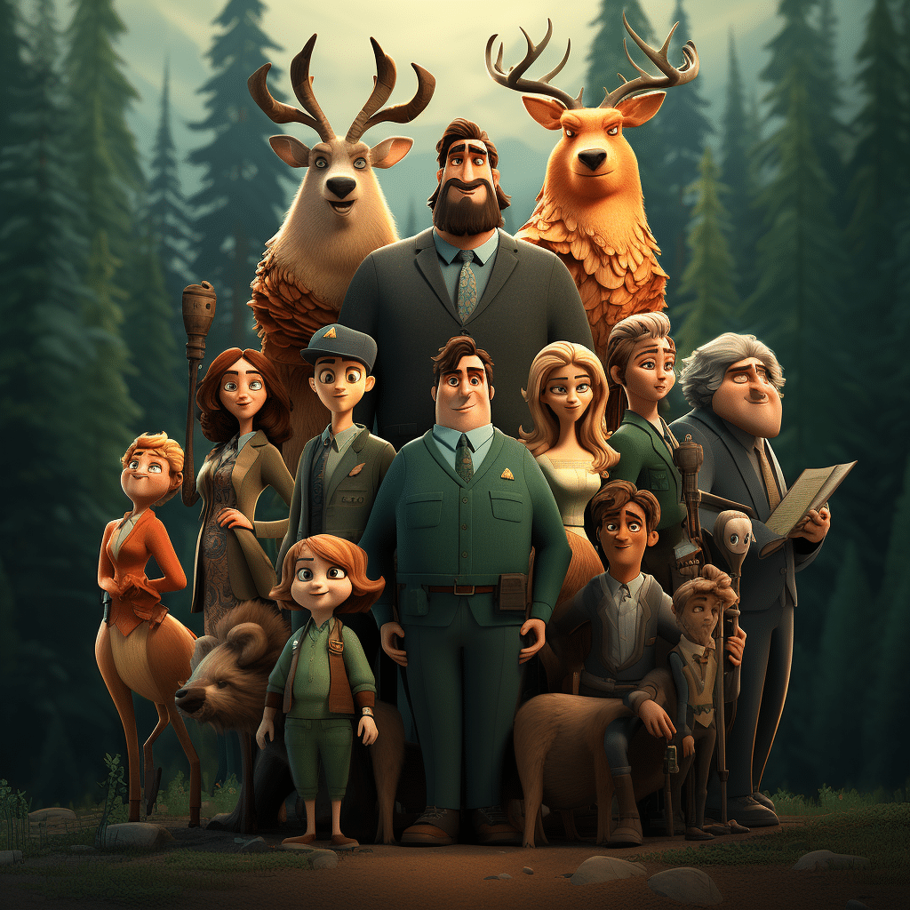 cast of open season