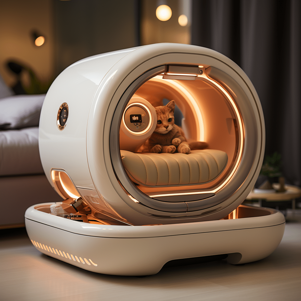 automatic cat litter box
