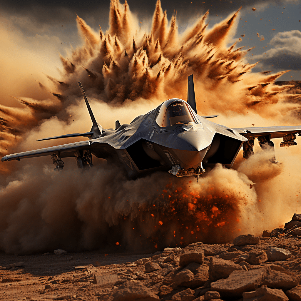 f 35b fighter jet pilot ejects