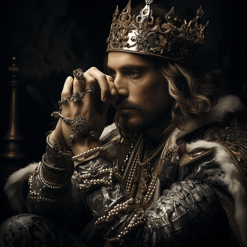 king charles hands