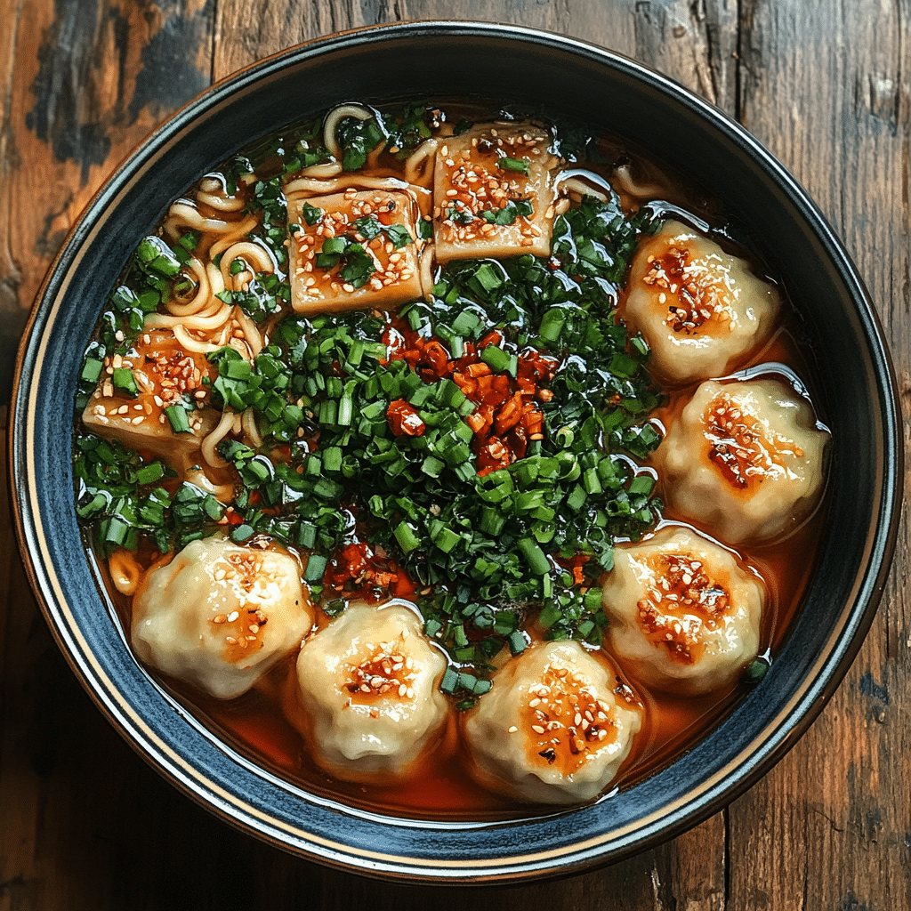noodles and dumplings